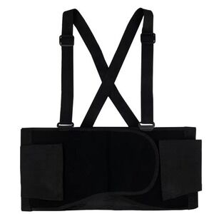 Husky Back Support Belt Brace Elastic Suspenders Size Medium 668 607
